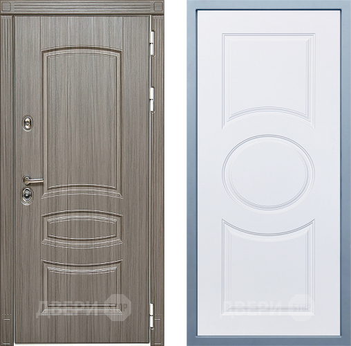 Входная металлическая Дверь Дива МД-42 М-30 Белый в Фрязино