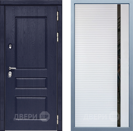 Входная металлическая Дверь Дива МД-45 МХ-45 Белый матовый в Фрязино