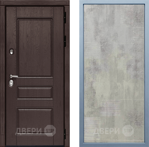 Дверь Дива МД-90 Д-4 Бетон темный в Фрязино