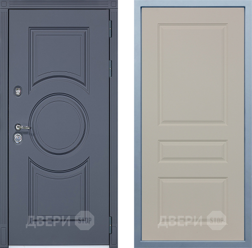 Входная металлическая Дверь Дива МХ-30 STR Д-13 Шампань в Фрязино