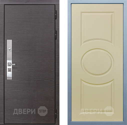 Входная металлическая Дверь Дива МХ-39 STR Д-8 Шампань в Фрязино
