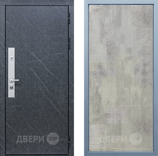 Входная металлическая Дверь Дива МХ-26 STR Д-4 Бетон темный в Фрязино