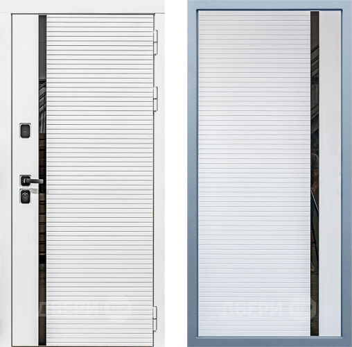 Входная металлическая Дверь Дива МХ-45 Белая STR МХ-45 Белый матовый в Фрязино