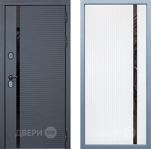 Дверь Дива МХ-45 STR МХ-46 Белый матовый в Фрязино