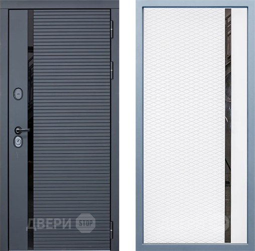 Дверь Дива МХ-45 STR МХ-47 Белый матовый в Фрязино