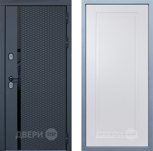 Входная металлическая Дверь Дива МХ-47 STR Н-10 Белый в Фрязино