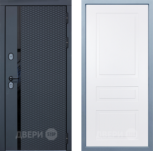 Входная металлическая Дверь Дива МХ-47 STR Н-13 Белый в Фрязино