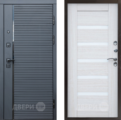 Дверь Престиж Черная Линия Царга Лиственница белая в Фрязино