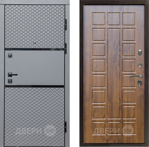 Входная металлическая Дверь Престиж Ромб Престиж Дуб в Фрязино