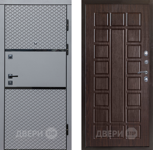 Входная металлическая Дверь Престиж Ромб Престиж Венге в Фрязино