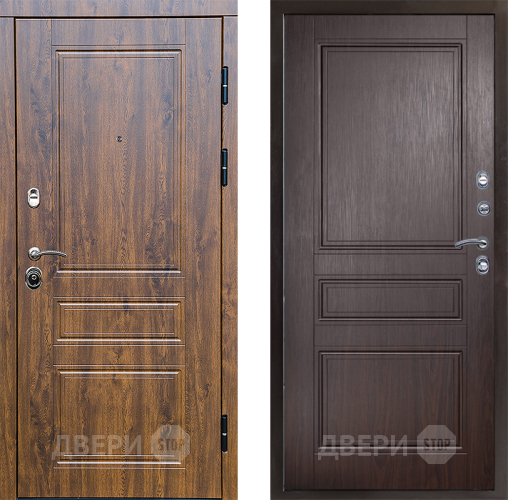 Входная металлическая Дверь Престиж Классика Дуб Классика Венге в Фрязино