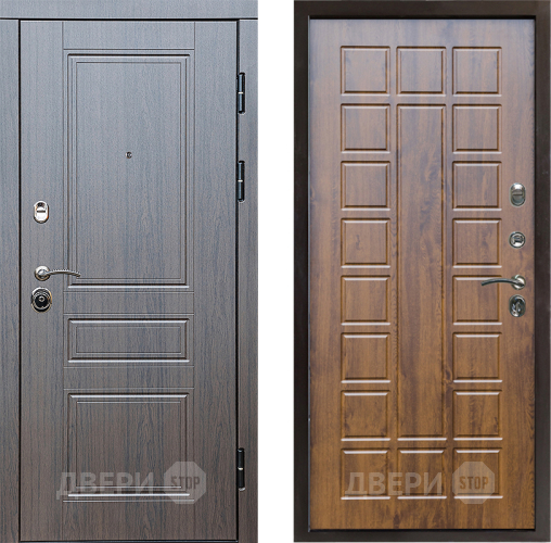 Входная металлическая Дверь Престиж Классика Венге Престиж Дуб в Фрязино