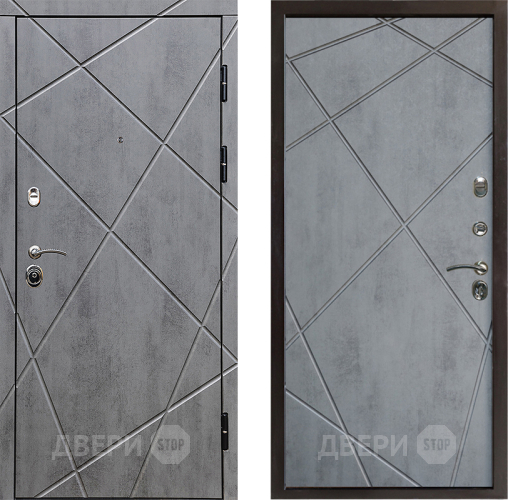 Дверь Престиж Лучи Лучи Бетон темный в Фрязино