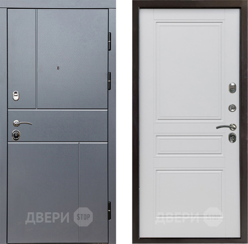 Дверь Престиж Горизонт Грэй Классика Белый матовый в Фрязино