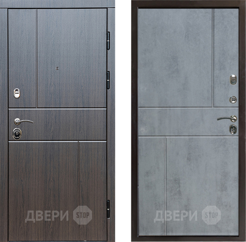 Входная металлическая Дверь Престиж Горизонт Венге Горизонт Бетон темный в Фрязино