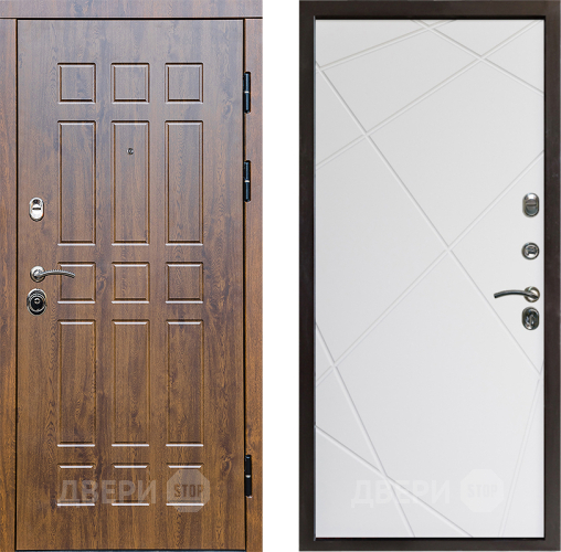 Дверь Престиж Стандарт Лучи Бетон белый в Фрязино