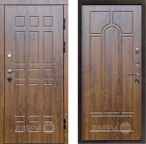 Входная металлическая Дверь Престиж Стандарт Арка Дуб в Фрязино