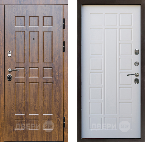 Входная металлическая Дверь Престиж Стандарт Престиж Белое дерево в Фрязино
