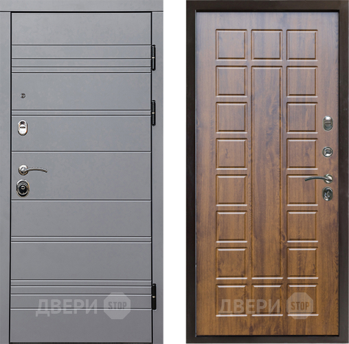 Входная металлическая Дверь Престиж Линия Грэй Престиж Дуб в Фрязино
