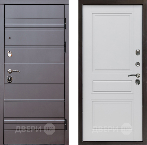 Дверь Престиж Линия Браун Классика Белый матовый в Фрязино