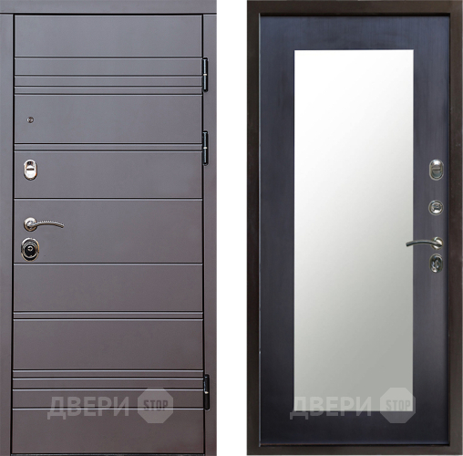 Дверь Престиж Линия Браун Зеркло Пастораль Венге в Фрязино