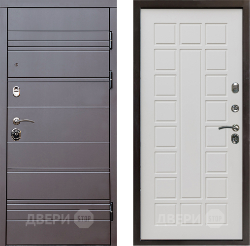 Входная металлическая Дверь Престиж Линия Браун Престиж Бежевый мат в Фрязино