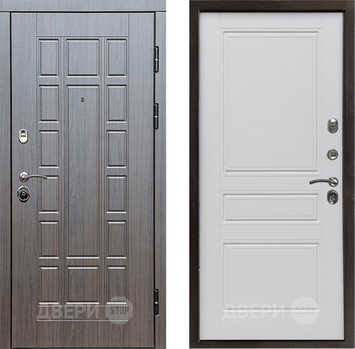 Входная металлическая Дверь Престиж Престиж Классика Белый матовый в Фрязино