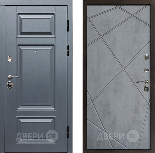 Дверь Престиж Премиум Лучи Бетон темный в Фрязино