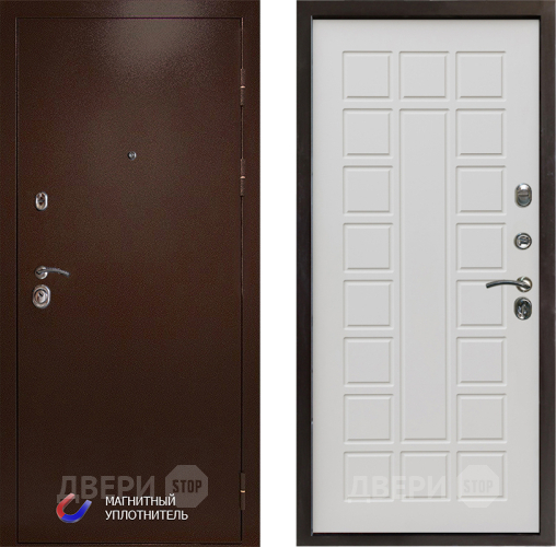 Входная металлическая Дверь Престиж Медь Престиж Бежевый мат в Фрязино