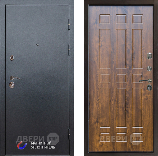 Входная металлическая Дверь Престиж Графит Спарта Дуб в Фрязино