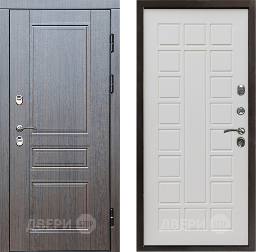 Входная металлическая Дверь Престиж TERMO с терморазрывом Классика Престиж Бежевый мат в Фрязино