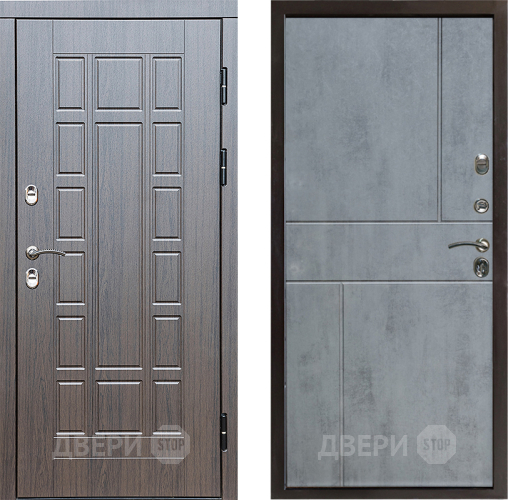 Дверь Престиж TERMO с терморазрывом Престиж Горизонт Бетон темный в Фрязино