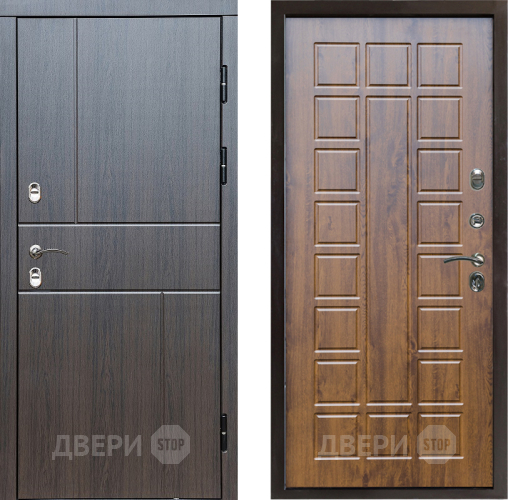 Входная металлическая Дверь Престиж TERMO с терморазрывом Горизонт Венге Престиж Дуб в Фрязино