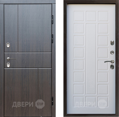 Дверь Престиж TERMO с терморазрывом Горизонт Венге Престиж Белое дерево в Фрязино