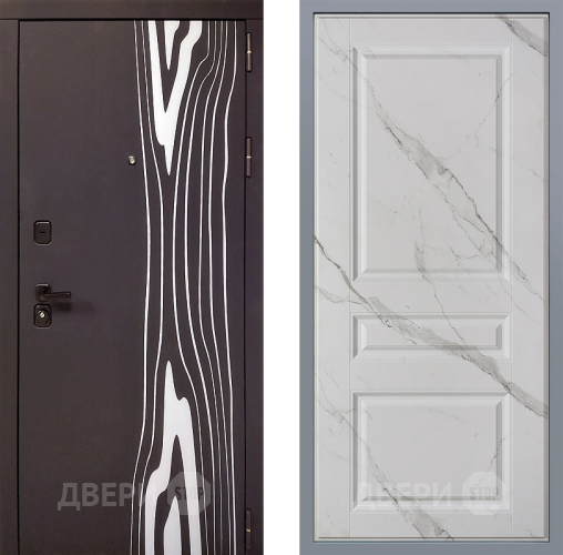 Дверь Заводские двери Леванте Стокгольм Мрамор белый в Фрязино