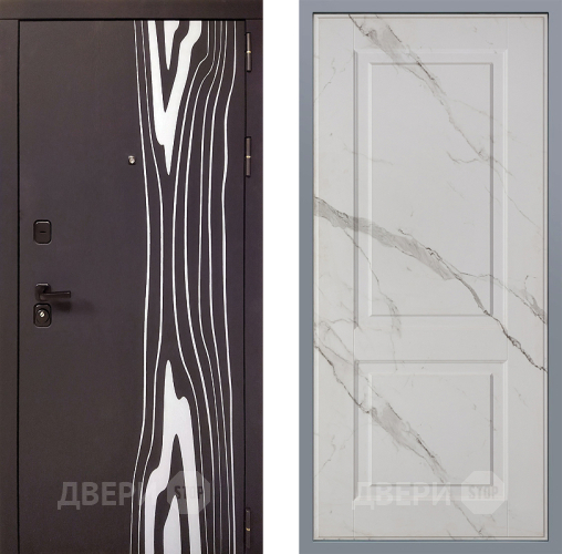 Дверь Заводские двери Леванте Доррен Мрамор белый в Фрязино