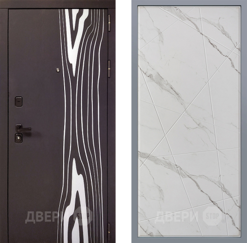 Дверь Заводские двери Леванте Флитта Мрамор белый в Фрязино