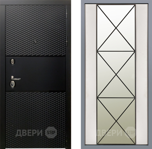 Дверь Заводские двери Тефлон Зеркало Перфекто Структурное дерево в Фрязино