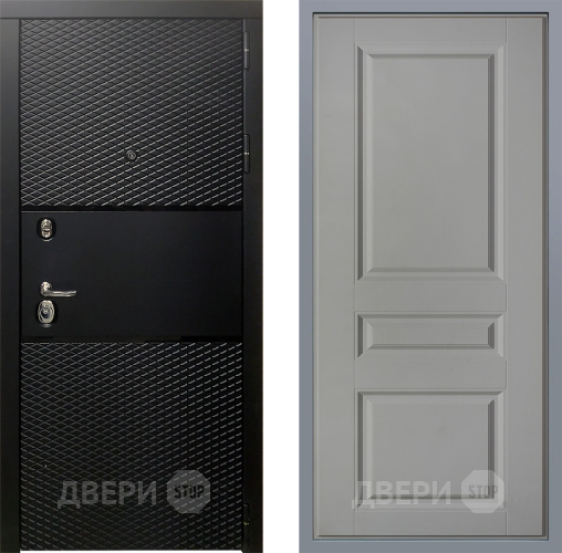 Дверь Заводские двери Тефлон Стокгольм Грей софт в Фрязино