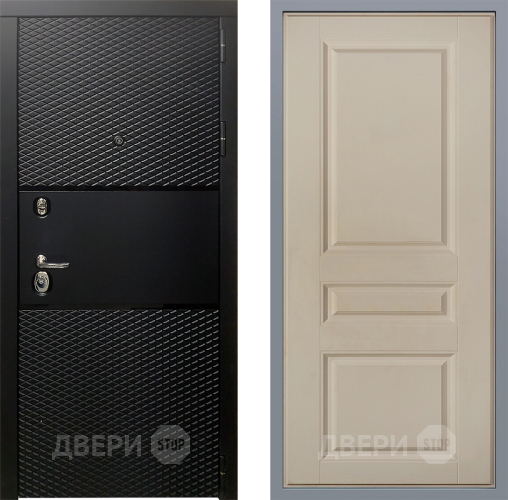 Дверь Заводские двери Тефлон Стокгольм Шампань в Фрязино