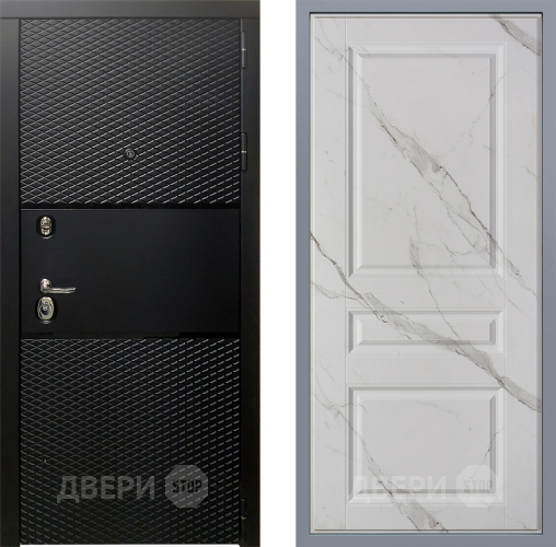 Дверь Заводские двери Тефлон Стокгольм Мрамор белый в Фрязино