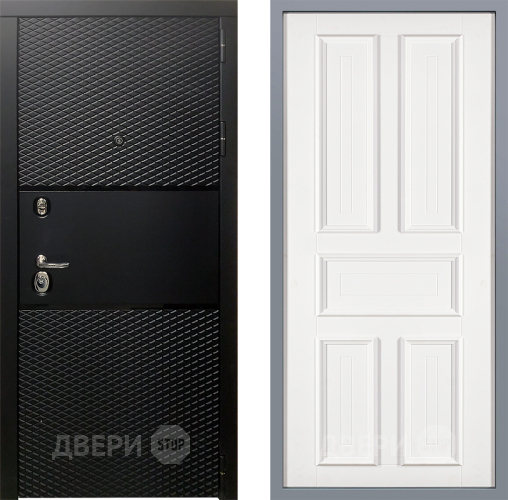 Дверь Заводские двери Тефлон Уругвай Белый софт в Фрязино