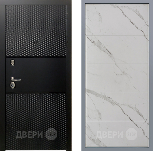 Дверь Заводские двери Тефлон Тривия Мрамор белый в Фрязино