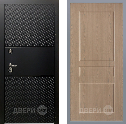 Дверь Заводские двери Тефлон К-2 Беленый дуб в Фрязино