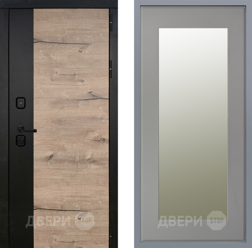 Дверь Заводские двери Ларте Зеркало Модерн Грей софт в Фрязино