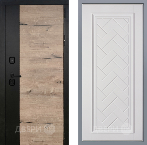 Дверь Заводские двери Ларте Упра Белый софт в Фрязино