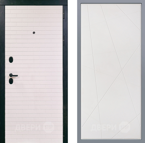 Дверь Заводские двери Сохо Флитта Белый софт в Фрязино