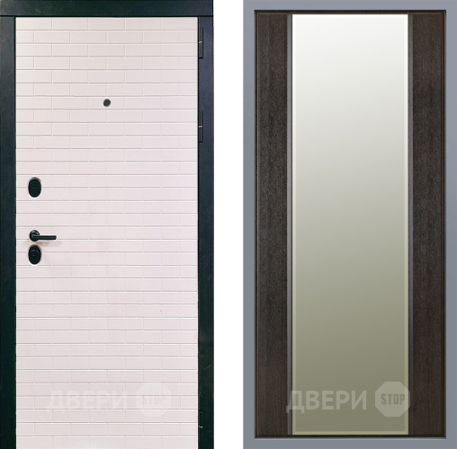 Дверь Заводские двери Сохо Зеркало Макси Венге в Фрязино