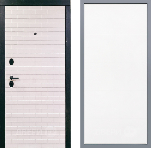 Дверь Заводские двери Сохо Тривия Белый софт в Фрязино