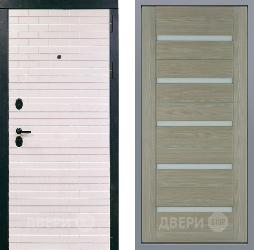 Дверь Заводские двери Сохо СБ-1 Капучино в Фрязино